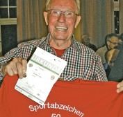 Sportabzeichenkönig Huber